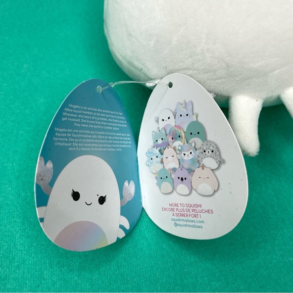 Magela the White Crab 5” Squishmallow - Picture 8 of 12